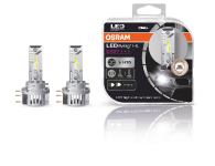 LED комплект лампочек H15 / LEDriving HL EASY / PGJ23t-1 / 15/2.7W / 12V / 1250/250Lm / 6500K - холодный белый / 4062172312592 / 21-2097