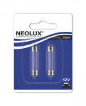 NEOLUX Incandescent bulbs (2 pcs.) SV8.5-8 / License plate lamp / 10W / 12V / N264-02B / 4008321780584 / 22-039