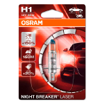 OSRAM Halogēna spuldze H1, 55W, 12V, 3400K, NIGHT BREAKER LASER sērija / 4062172114936 / 21-288 :: H1